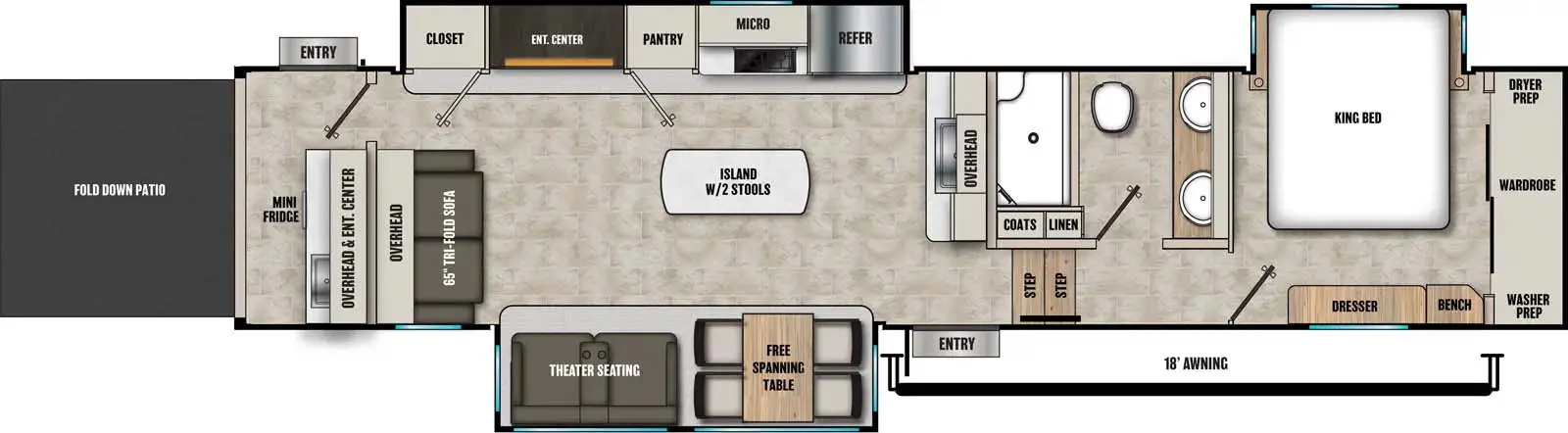 389DEK Floorplan Image